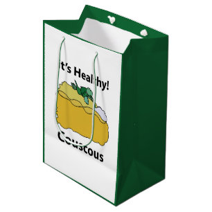 Couscous Grain Healthy Food Birthday Medium Gift Bag