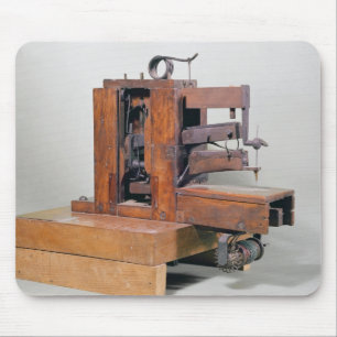 Couseuse', the first sewing machine, 1830 mouse pad