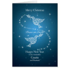 Cousin and Husband, Doves Christmas