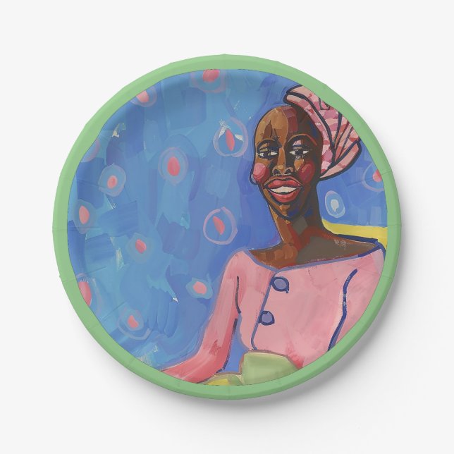Cousin Betty by KAB Paper Plate (Front)