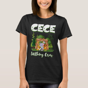 Cousin Birthday Crew Zoo Bday Safari Party Celebra T-Shirt