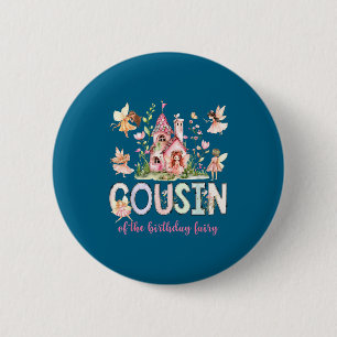 Cousin Birthday Fairy Magical Girl Artwork 6 Cm Round Badge