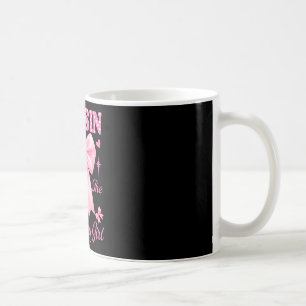 Cousin birthday girl matching coquette pink bow coffee mug