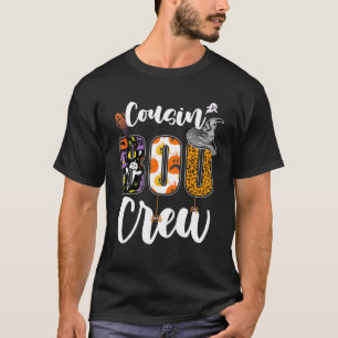 Cousin Boo Crew Ghost Funny Cousins Squad Hallowee T-Shirt