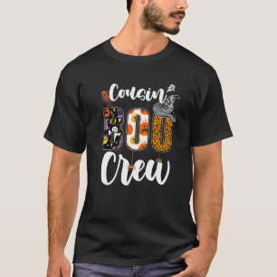 Cousin Boo Crew Ghost Funny Cousins Squad Hallowee T-Shirt