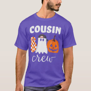 Cousin Boo Crew Halloween Pumpkin friend T-Shirt