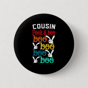 Cousin Bunny Game For Novelty 6 Cm Round Badge