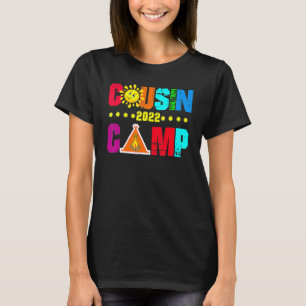 Cousin Camp 2022 Cousin Tribe Vacation T-Shirt