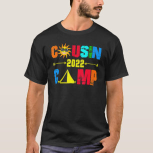 Cousin Camp 2022 Cousin Tribe Vacation T-Shirt