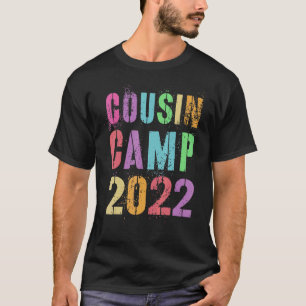 Cousin Camp 2022 Grandma Grandpa Summer Camp T-Shirt