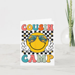 Cousin Camp 2024 Family Vacation Summer Camping Cr Card