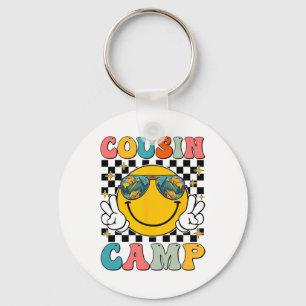 Cousin Camp 2024 Family Vacation Summer Camping Cr Key Ring