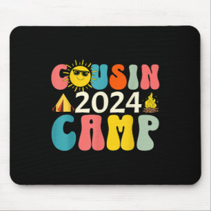 Cousin Camp 2024 Family Vacation Summer Kids Campi Mouse Pad