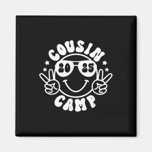 Cousin Camp 2025 Camper Camping Campfire Summer Va Magnet