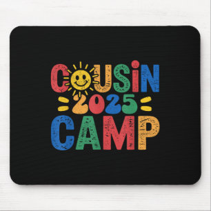 Cousin Camp 2025 Camping Campfire Summer Vacation Mouse Pad