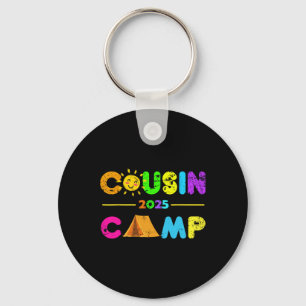 Cousin Camp 2025 Family Camping Summer Vacation Ca Key Ring