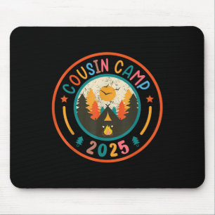 Cousin Camp 2025 Family Reunion Camping Adventure  Mouse Pad