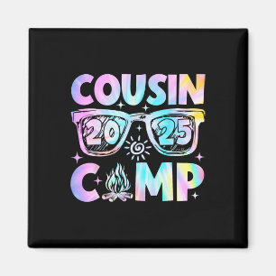Cousin Camp 2025 Family Vacation Summer Camping 2 Magnet
