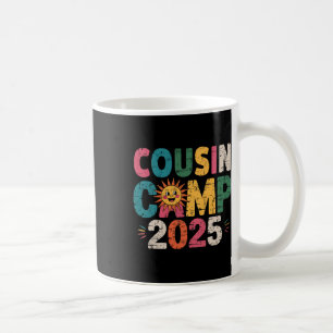 Cousin Camp 2025 Family Vacation Summer Camping Cr Coffee Mug