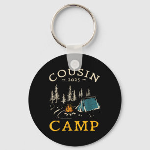 Cousin Camp 2025 Family Vacation Summer Camping Cr Key Ring