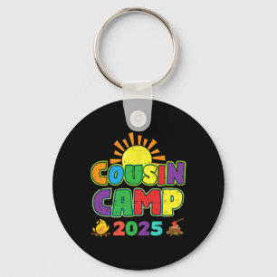Cousin Camp 2025 Family Vacation Summer Camping Cr Key Ring