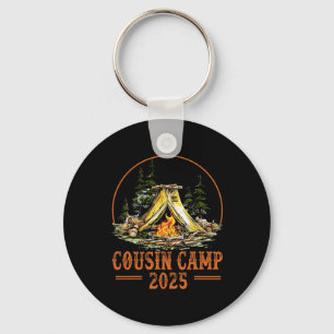 Cousin Camp 2025 Family Vacation Summer Camping Cr Key Ring