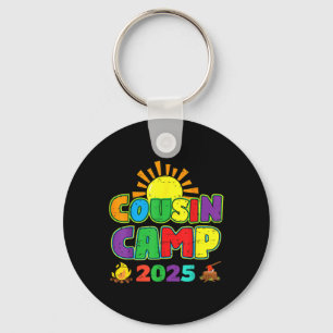 Cousin Camp 2025 Family Vacation Summer Camping Cr Key Ring
