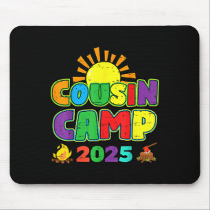 Cousin Camp 2025 Family Vacation Summer Camping Cr Mouse Pad
