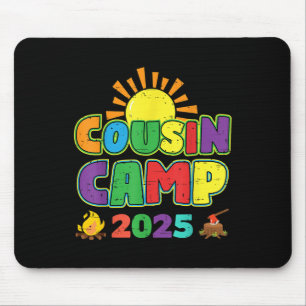 Cousin Camp 2025 Family Vacation Summer Camping Cr Mouse Pad