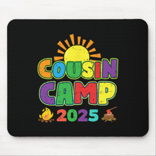 Cousin Camp 2025 Family Vacation Summer Camping Cr Mouse Pad