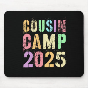 Cousin Camp 2025 Family Vacation Summer Camping Cr Mouse Pad