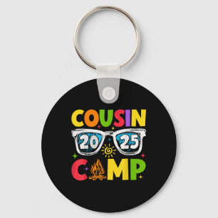 Cousin Camp 2025 Family Vacation Summer Camping Key Ring