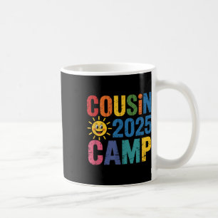 Cousin Camp 2025 Shirt - Colourful Family Reunion Coffee Mug