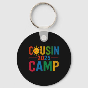 Cousin Camp 2025 Summer Vacation Family Gathering Key Ring