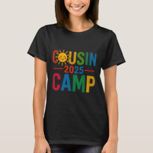 Cousin Camp 2025 Summer Vacation Family Gathering T-Shirt