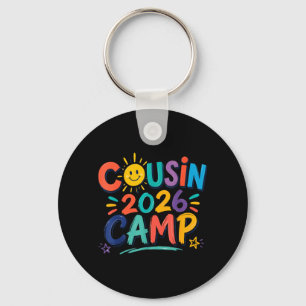 Cousin Camp 2026 Family Vacation Summer Camping Key Ring
