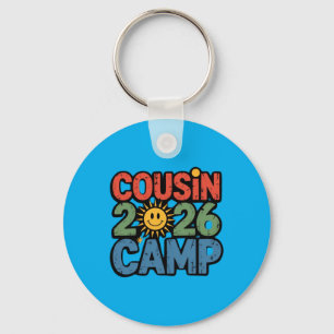 Cousin Camp 2026 Family Vacation Summer Camping Key Ring