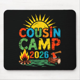 Cousin camp 2026 family vacation summer camping mouse pad