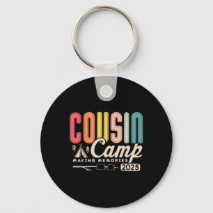 Cousin Camp Crew 2025 Making Memories Family Vacat Key Ring