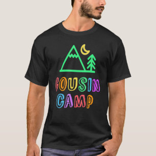 Cousin Camp Granny Mountain Camping Aunt Sleepaway T-Shirt