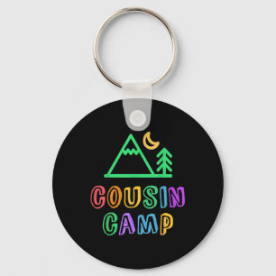 Cousin Camp Mountain Forest Best Camping Besties E Key Ring