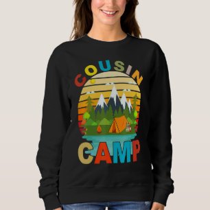Cousin Camp Tribe Vacation Reunion Crew Camping Ou Sweatshirt