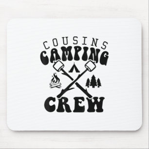 Cousin Camping Crew 2025 Shirt Family Vacation Cam Mouse Pad