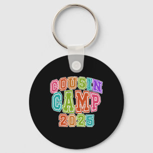 Cousin Camping Crew 2025 Spring Break Summer Trip Key Ring