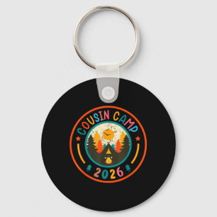 Cousin Camping Crew 2026 Family Reunion Campout Key Ring