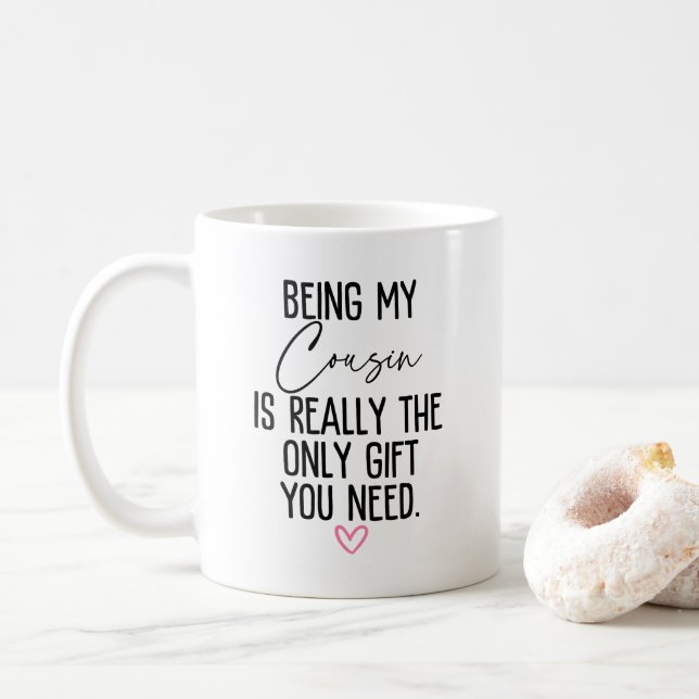 Cousin Coffee Mug (With Donut)