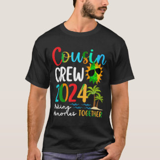 Cousin crew 2024 Summer Vacation Beach Family Trip T-Shirt