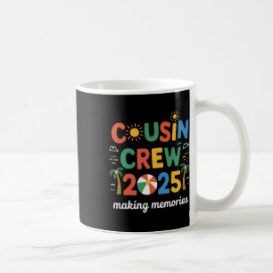 Cousin Crew 2025 Family Matching Boys Girls Cousin Coffee Mug