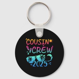 Cousin Crew 2025 For Summer Vacation Holiday Famil Key Ring