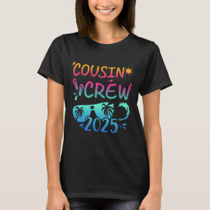 Cousin Crew 2025 For Summer Vacation Holiday Famil T-Shirt